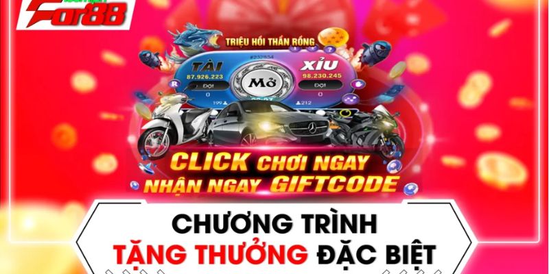 Chương trình khuyến mãi hấp dẫn dành cho người chơi khi tải ứng dụng for88